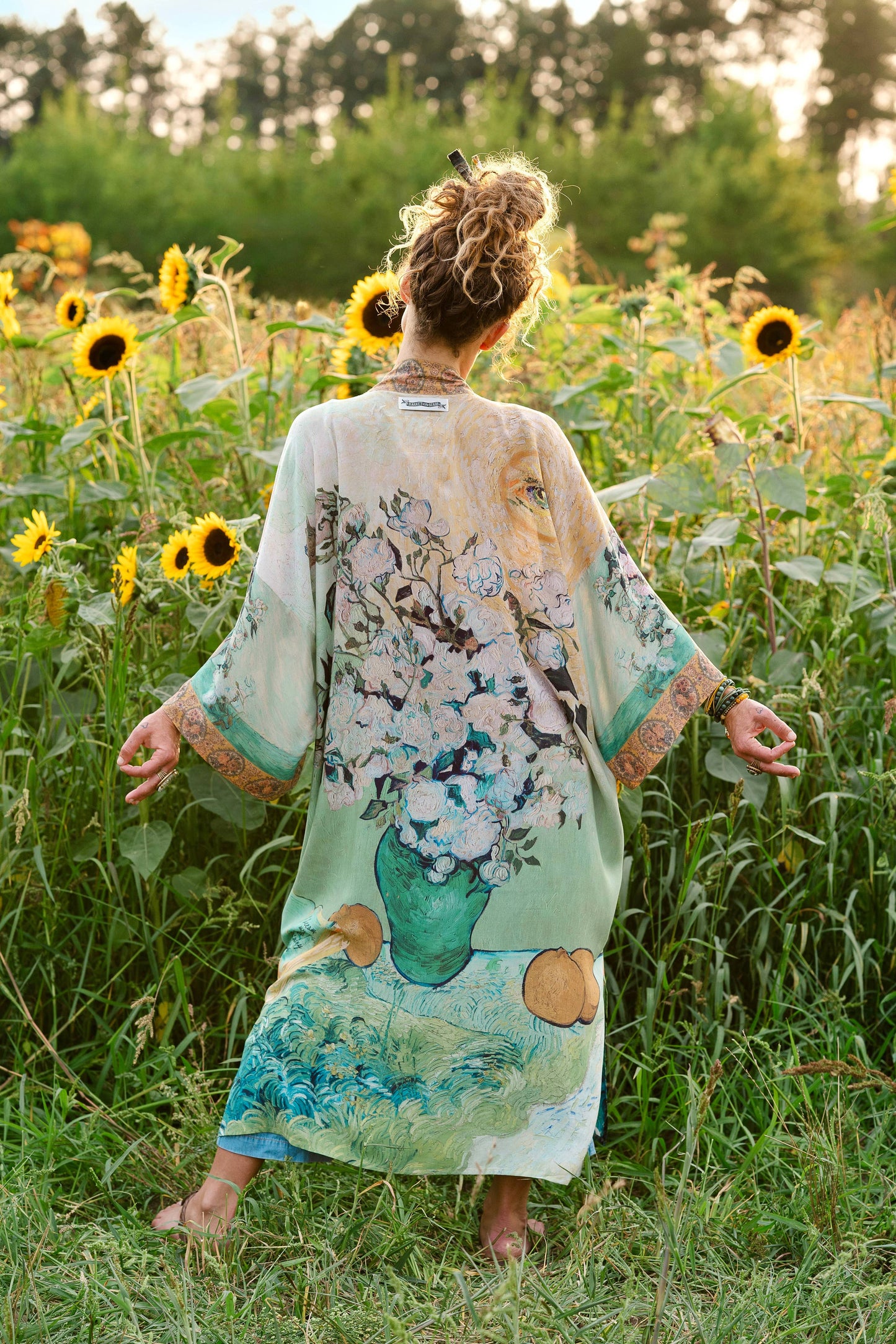 I Paint My Dream Van Gogh Kimono