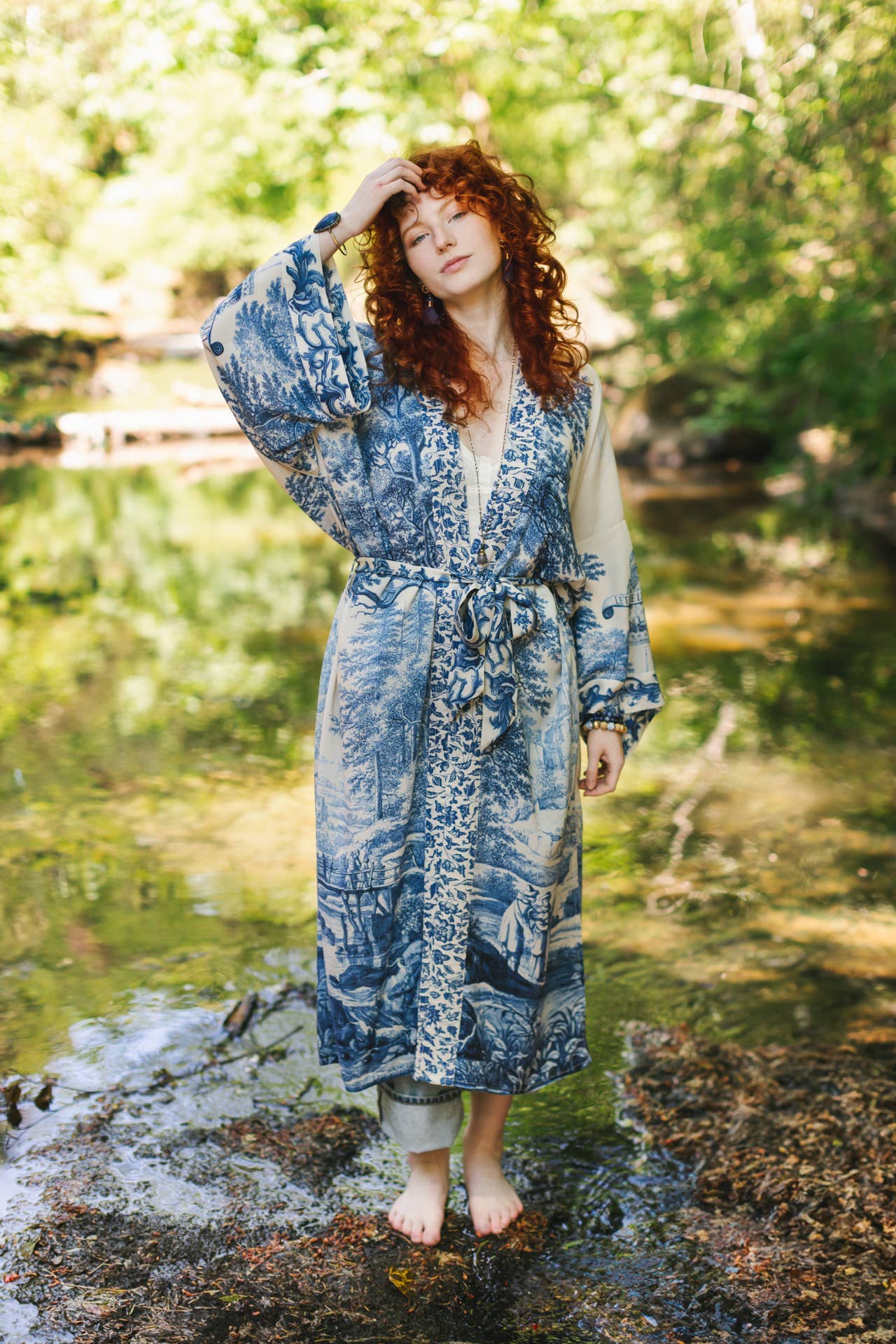 Let The Light In Kimono