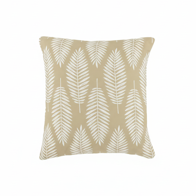 Tyynynpäällinen Tropcal Leaf beige 50x50cm