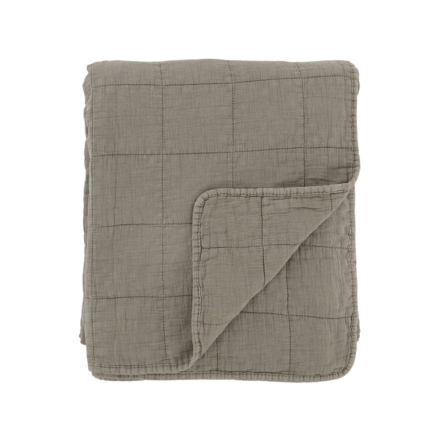 Quilted Nap Blanket Vintage Eucalyptus Chic Antique