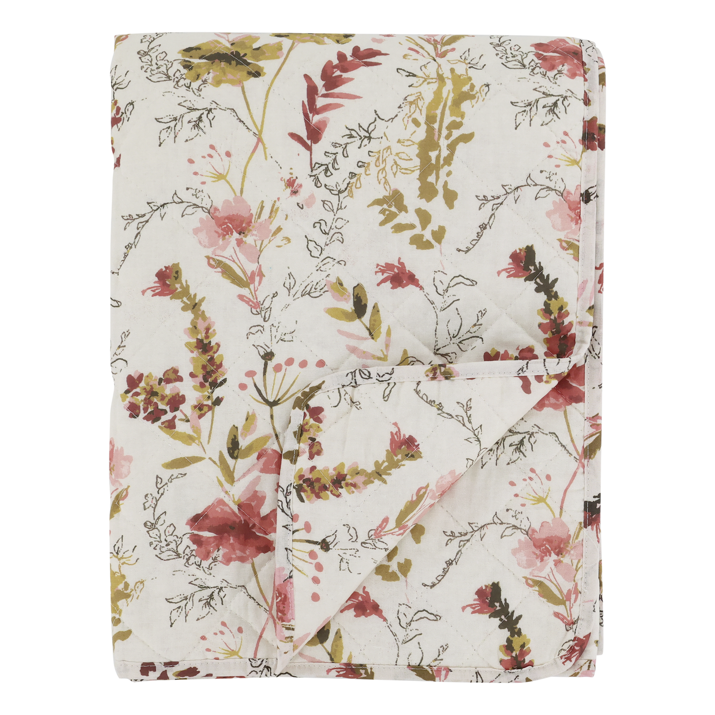 Torkkupeitto Aix tikattu kukikas cream Chic Antique