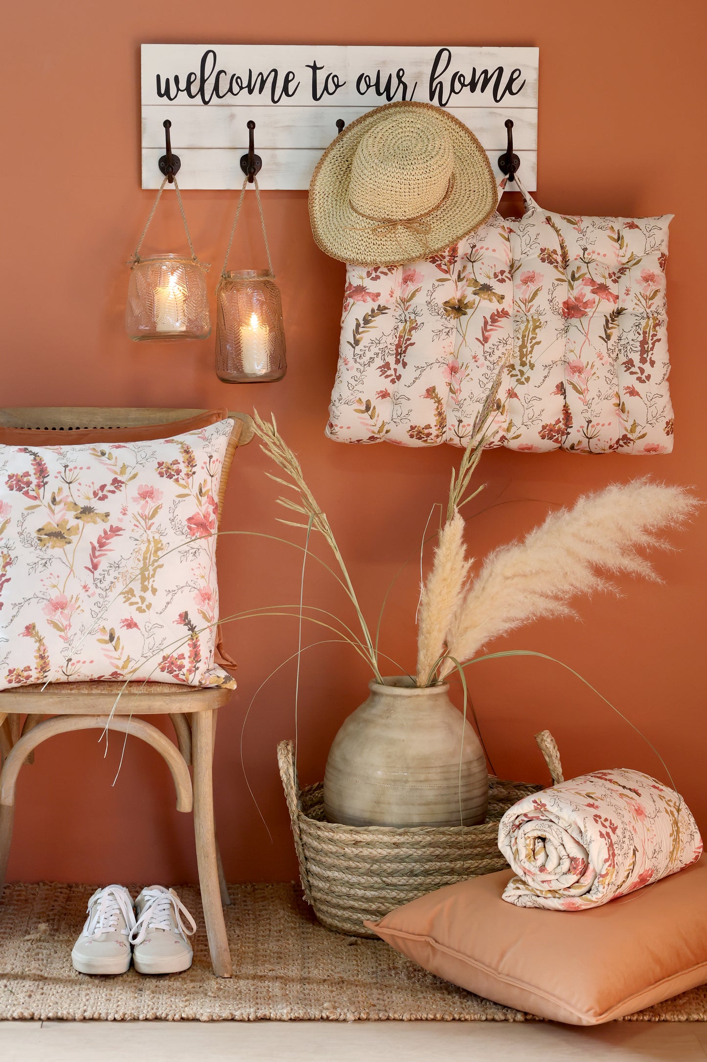 Torkkupeitto Aix tikattu kukikas cream Chic Antique