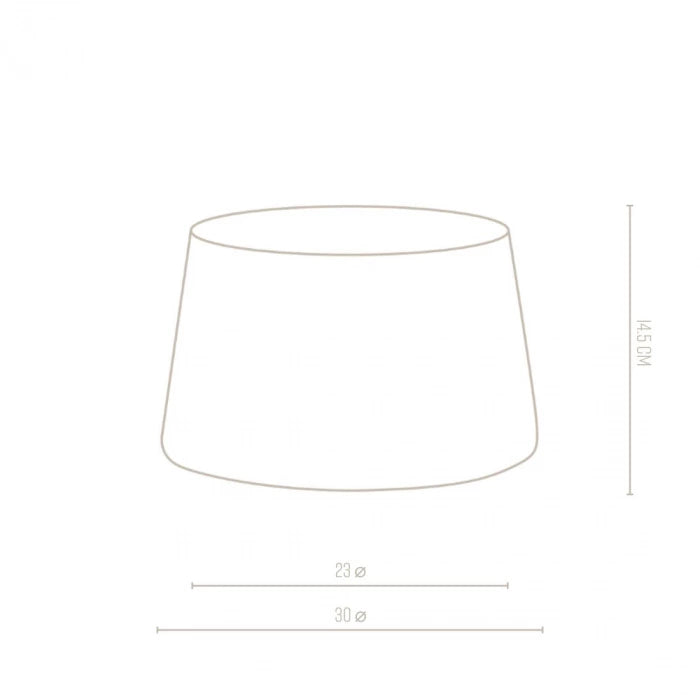 Cambridge lampshade Natural 23x30 Rivièra Maison
