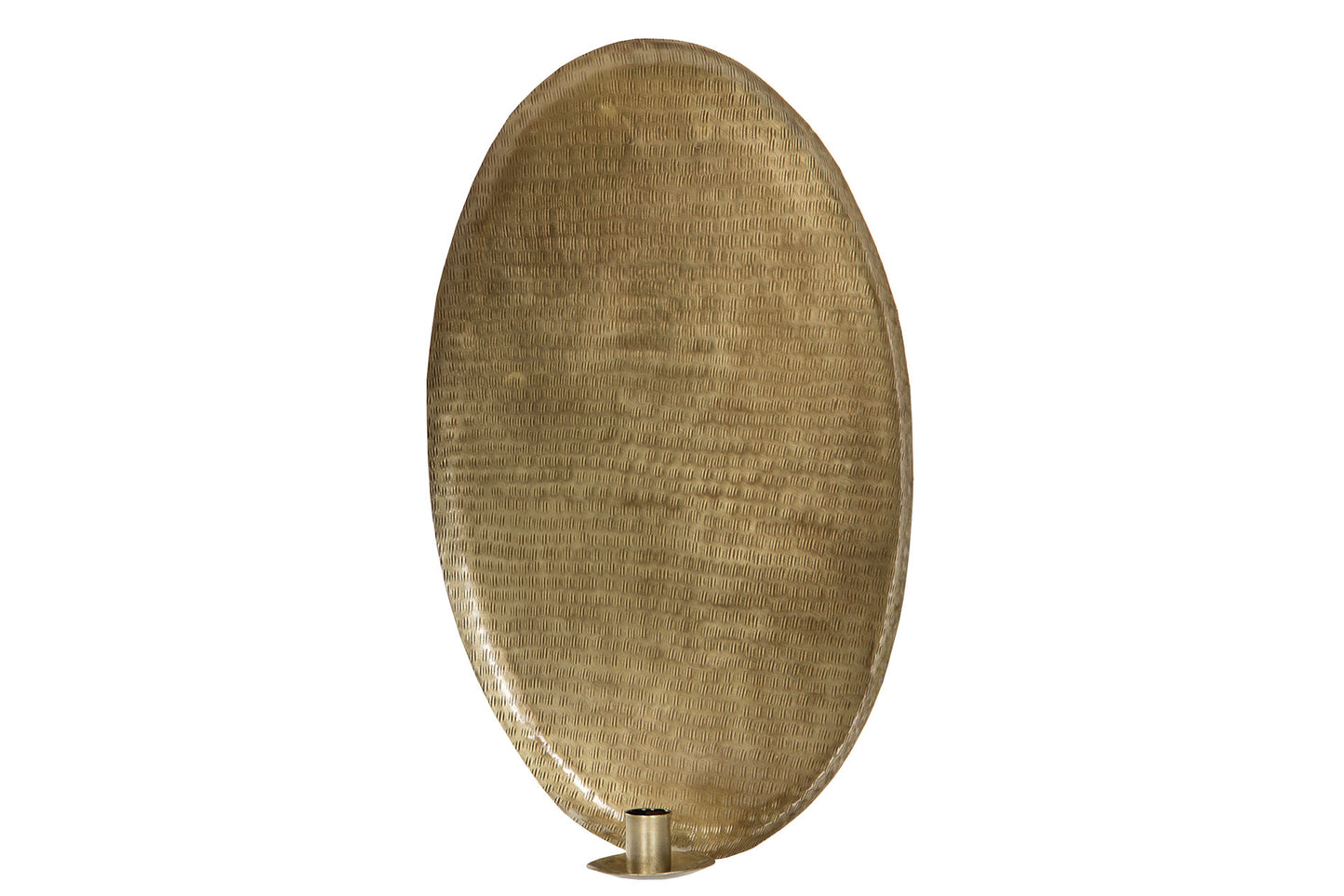 Candle holder for the wall, brass