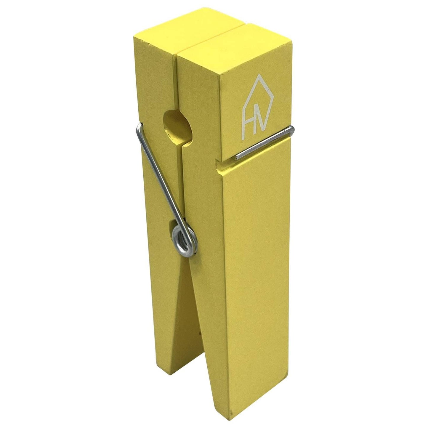 Clothespin decoration - Neon yellow - 4x15cm