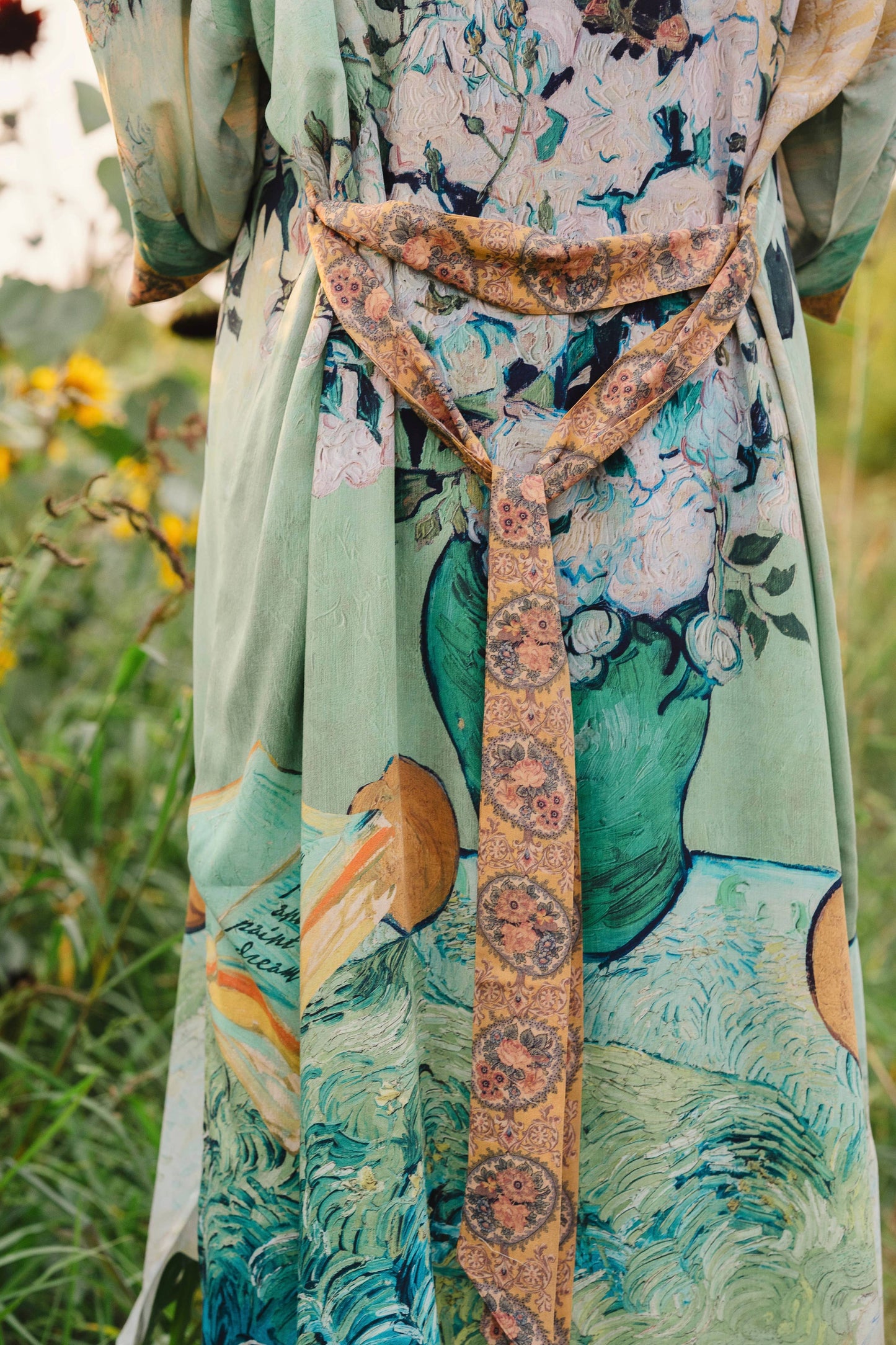 I Paint My Dream Van Gogh Kimono