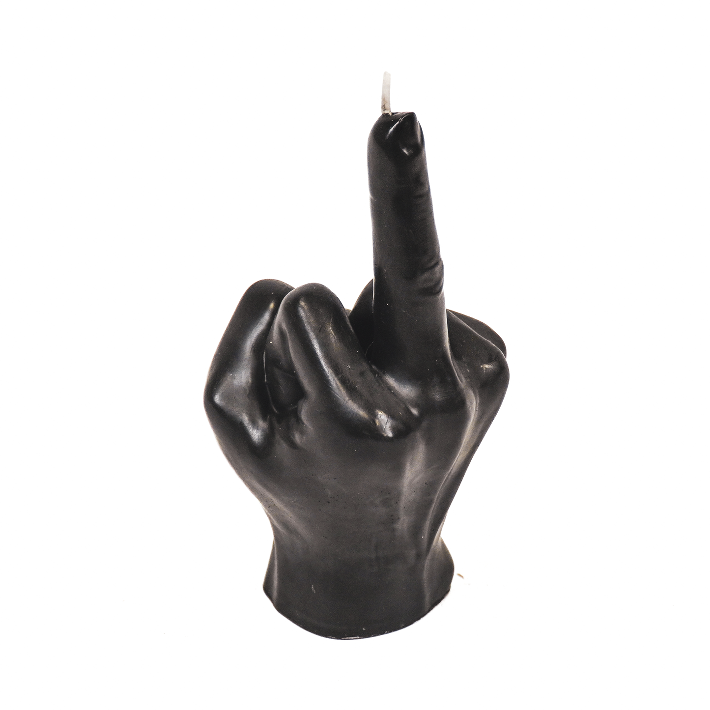 Candle Middle Finger, black 570g - 10x9x17cm