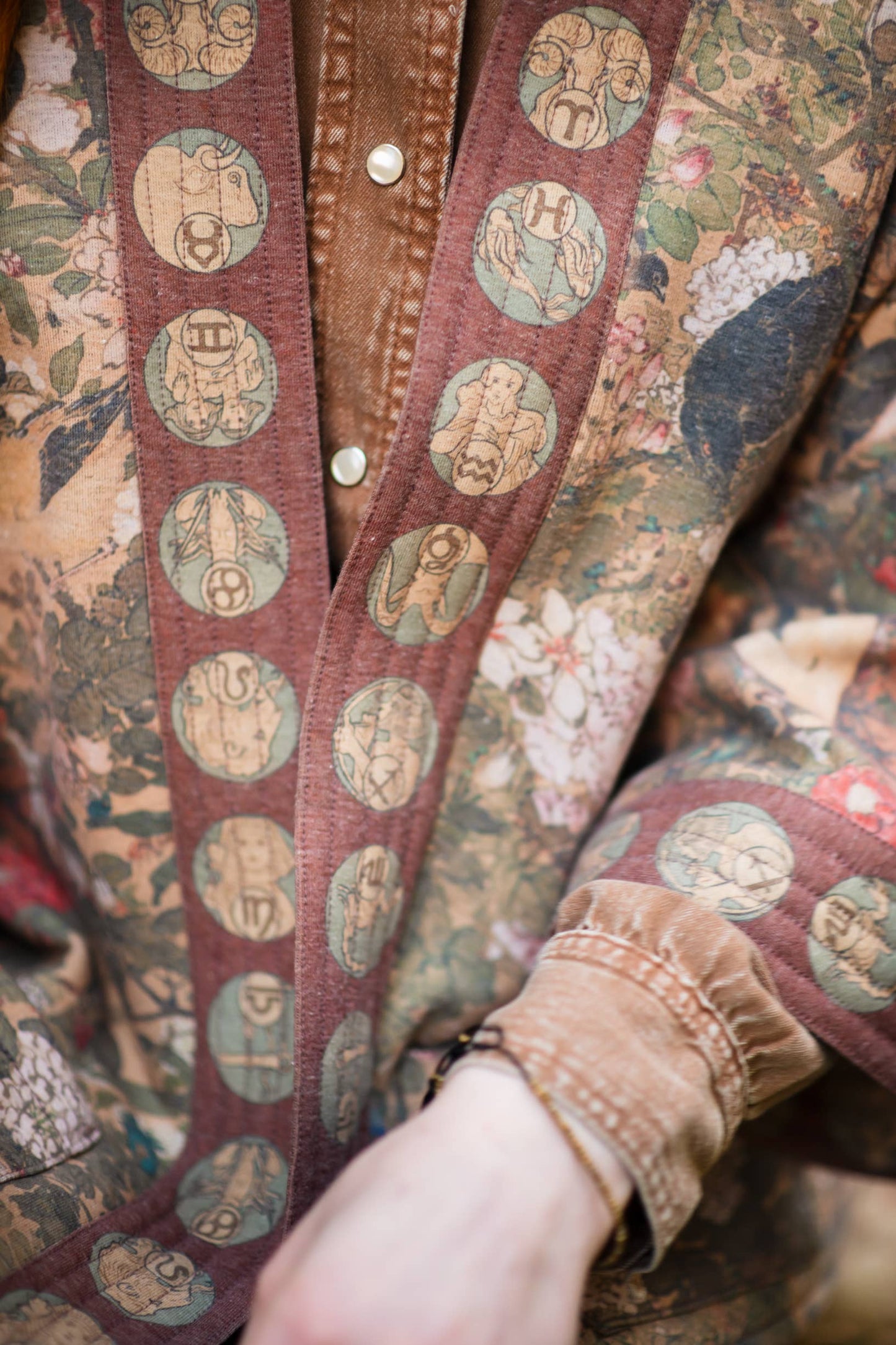 Dream Weaver Fleece Cottage Kimono