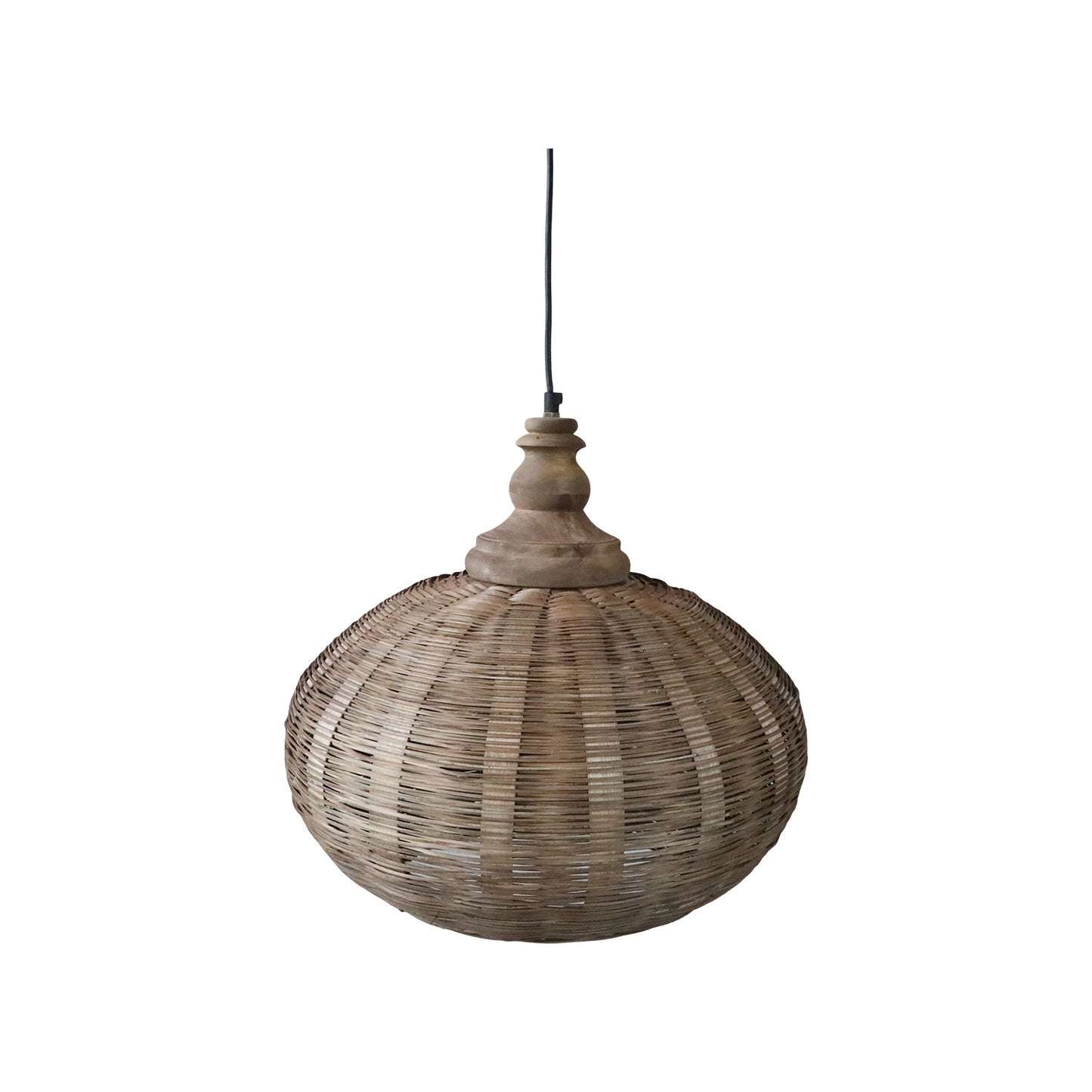 Ceiling lamp rattan nature Chic antique