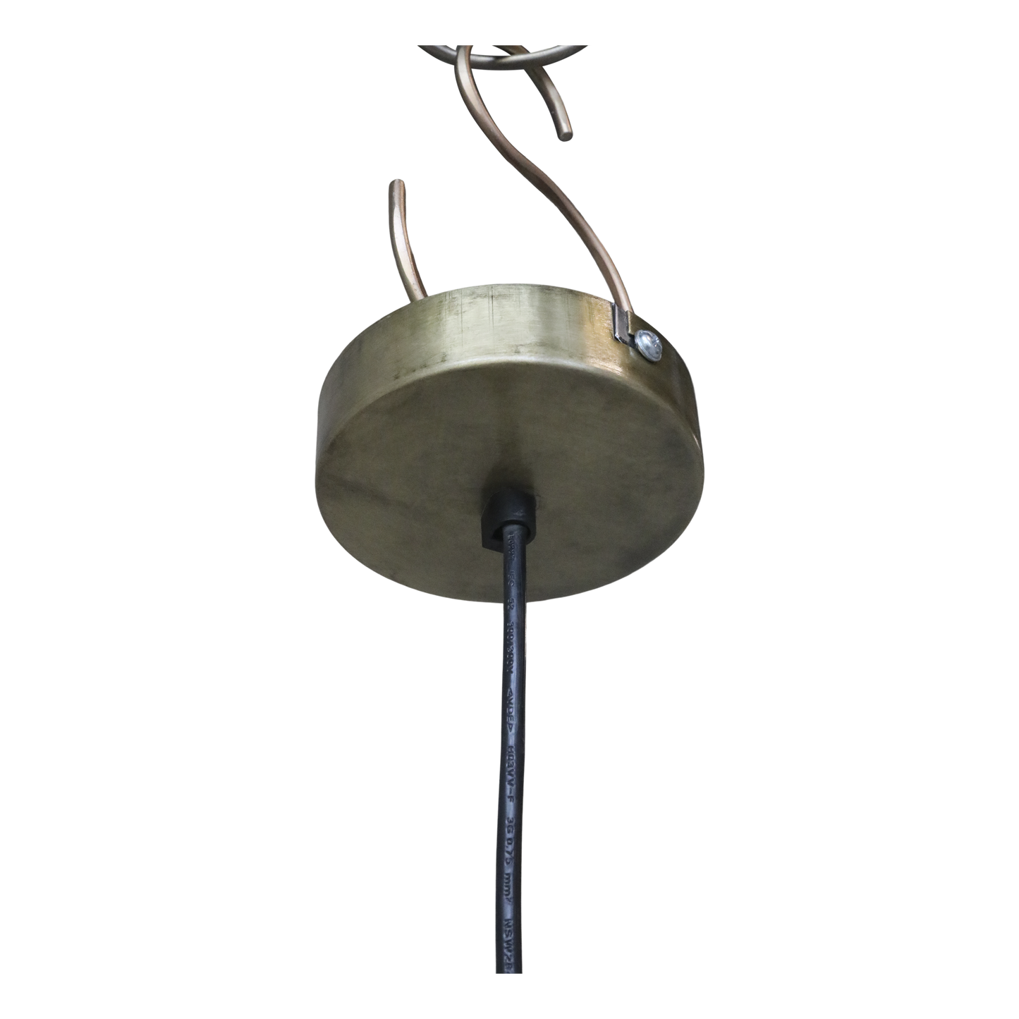 Ceiling lamp rattan nature Chic antique