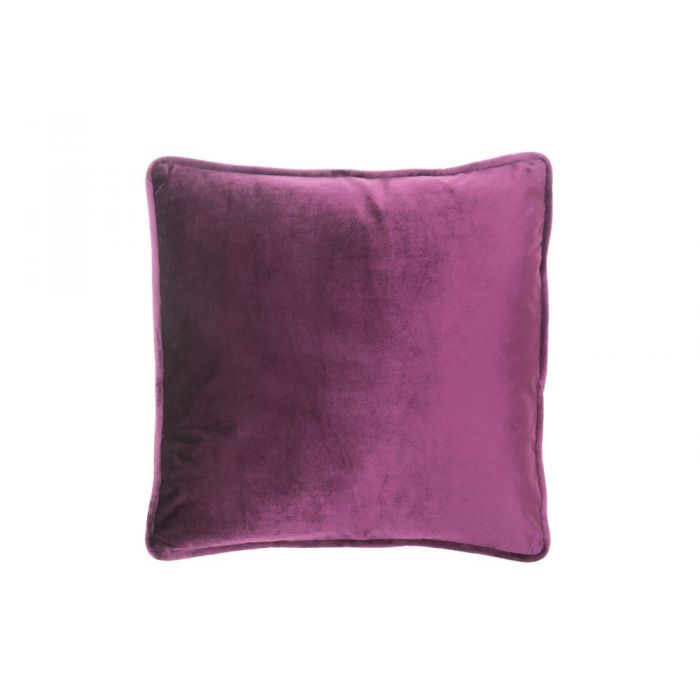 Koristetyyny velvet Luumu 45x45cm