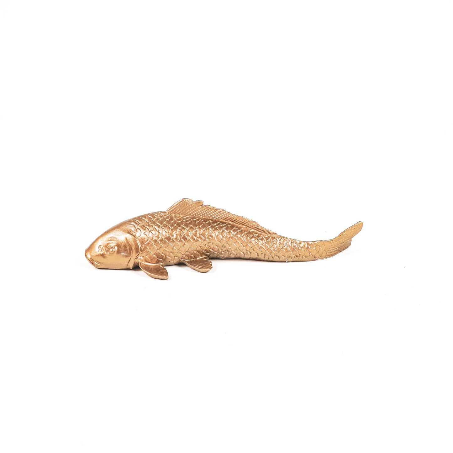 Carp, golden 21.5x9x18.5 cm