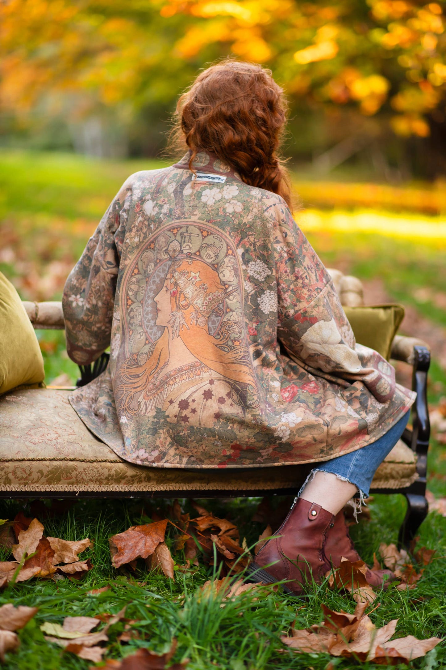 Dream Weaver Fleece Cottage Kimono