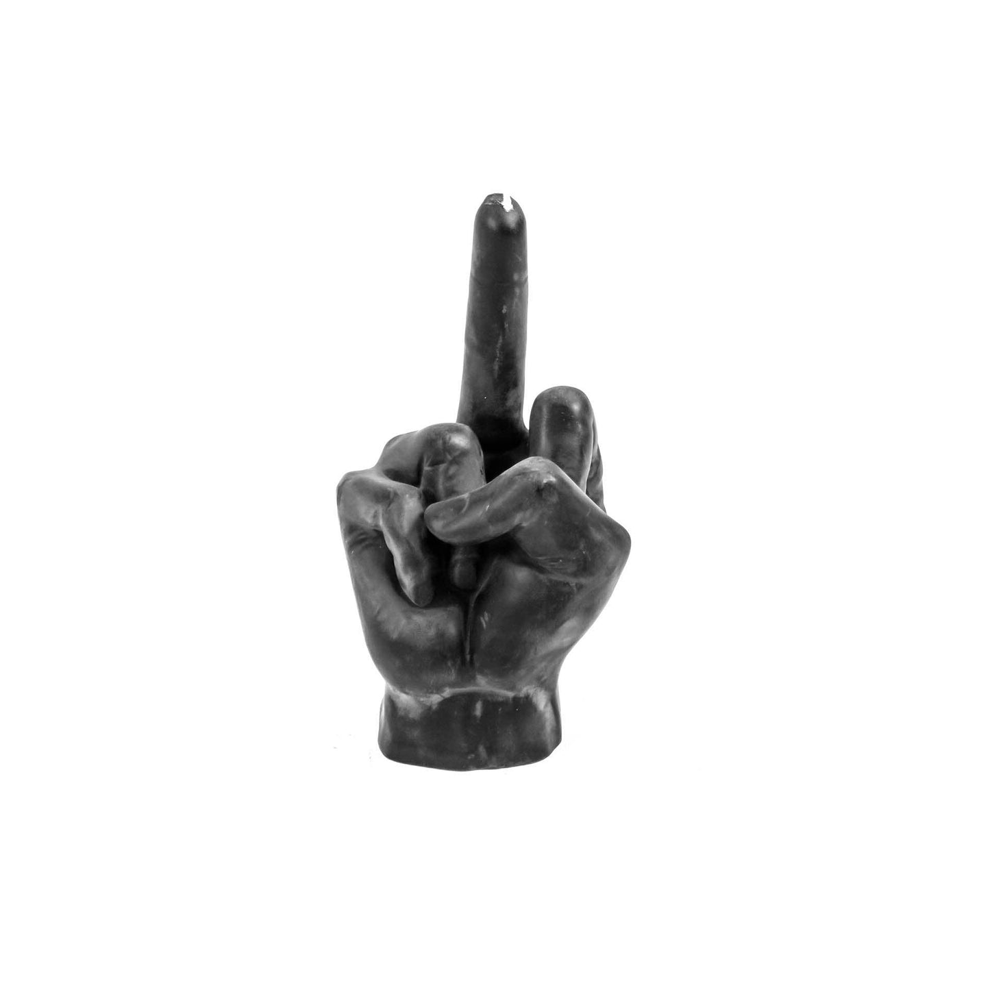 Candle Middle Finger, black 570g - 10x9x17cm