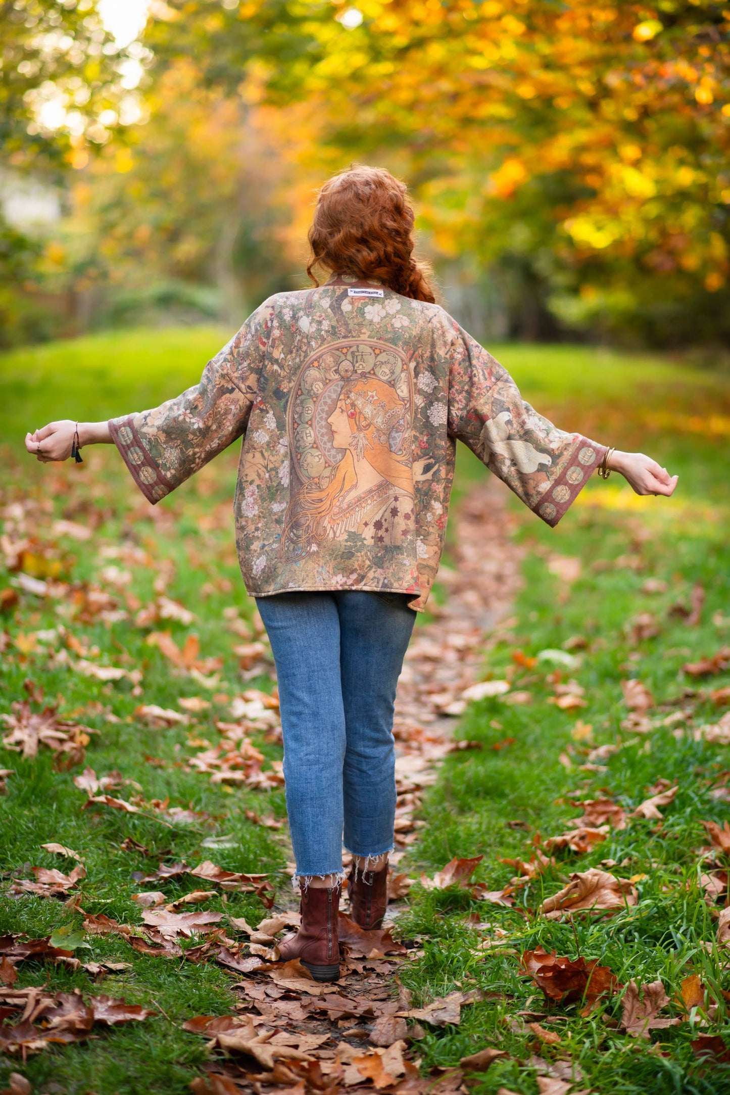 Dream Weaver Fleece Cottage Kimono