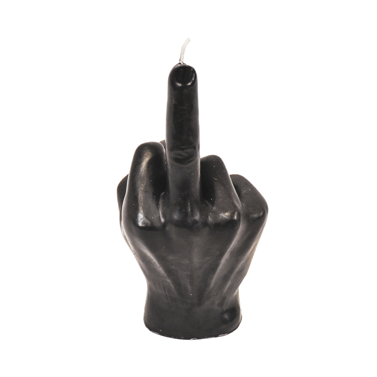 Candle Middle Finger, black 570g - 10x9x17cm