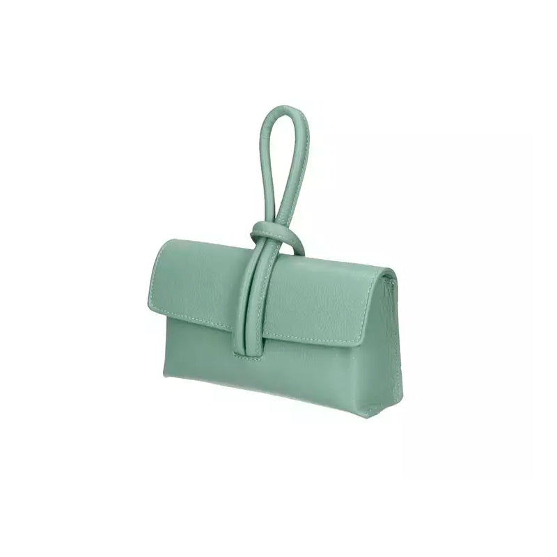 Leather handbag Mint MOSA