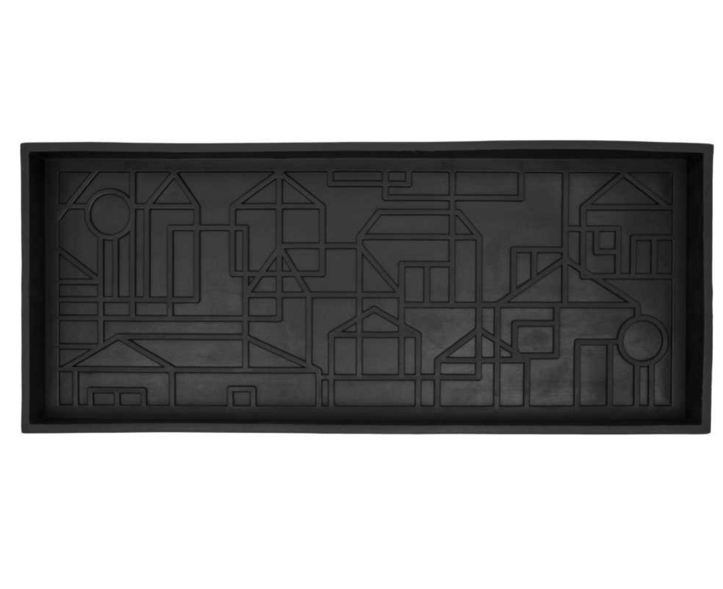 Rubber shoe rack city 85x36cm Dixie