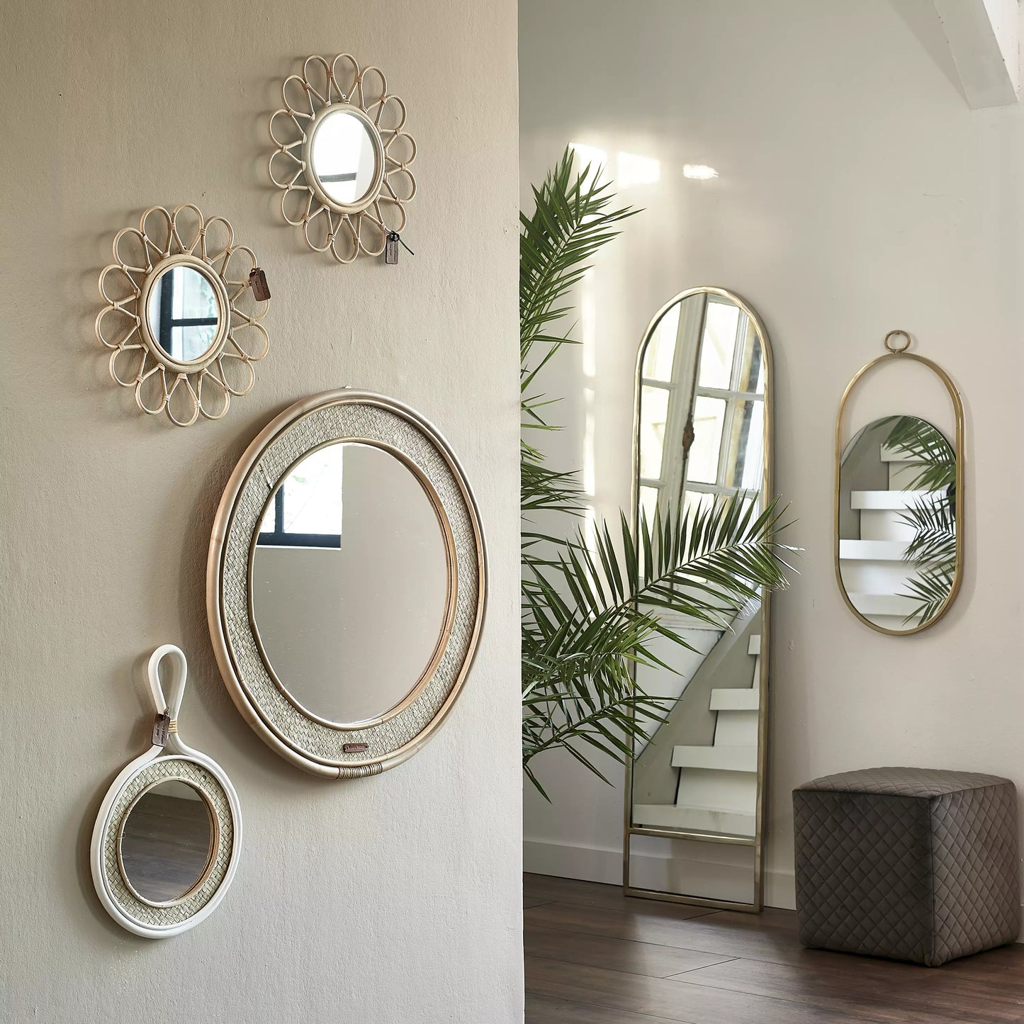 Monaco Mirror gold 42x84 Riviera Maison