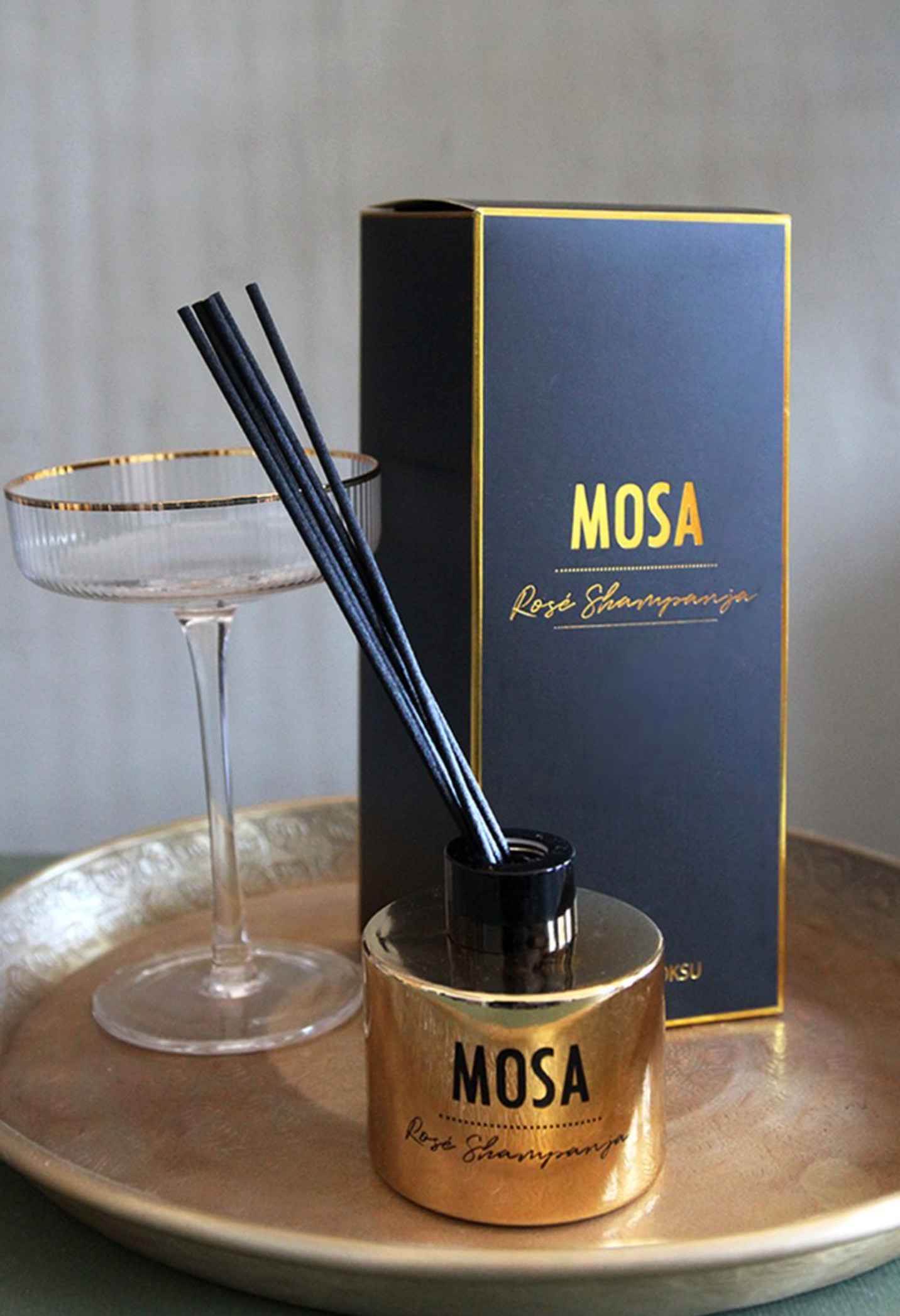 Room fragrance Rose Champagne 120ml, Mosa
