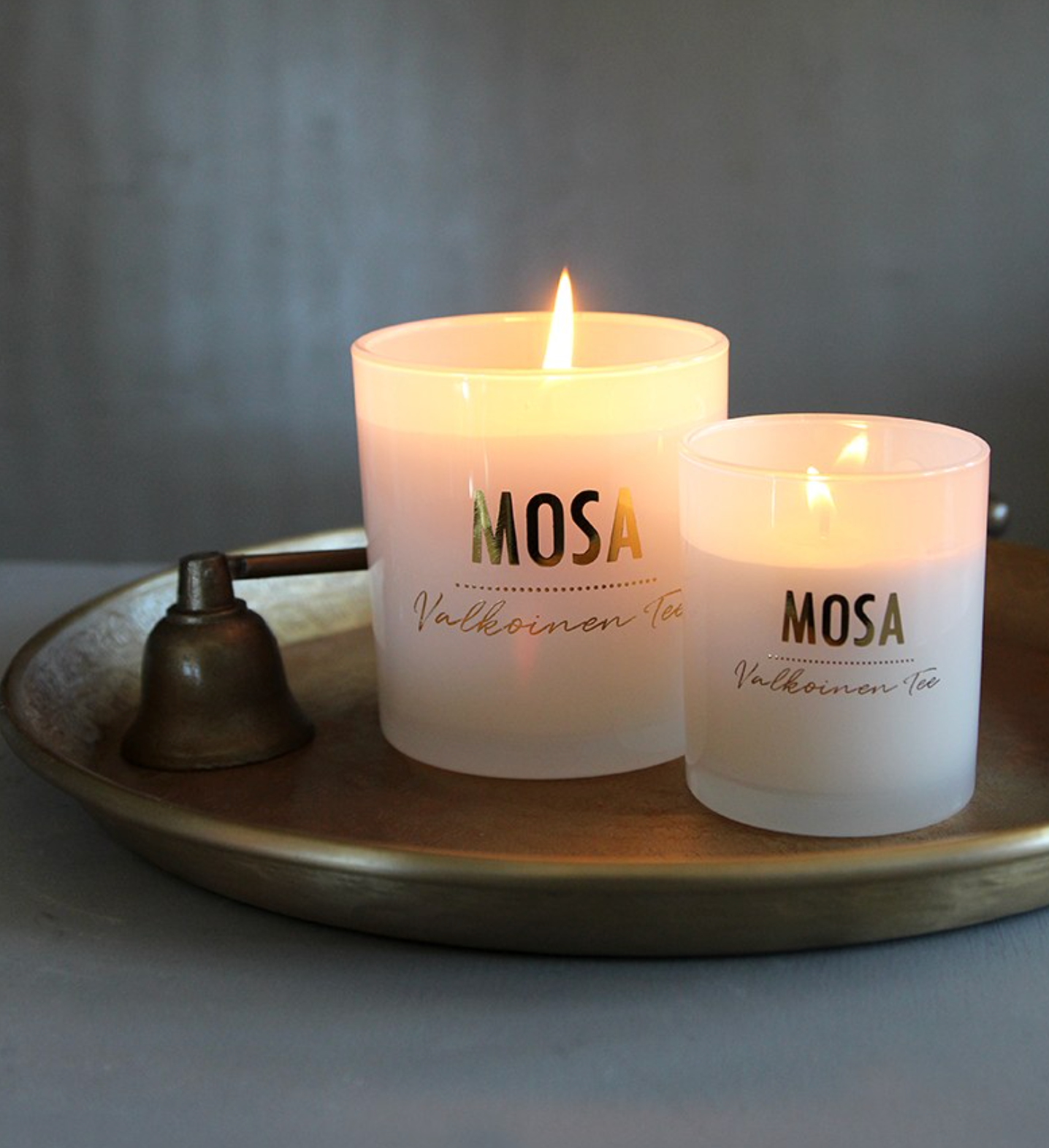 Scented candle White tea large, Mosa