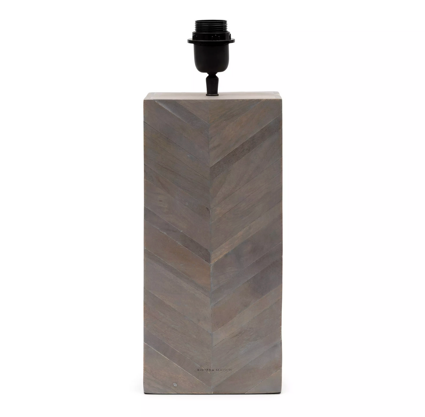 Ontario Herringbone Lamp Base High Rivièra Maison