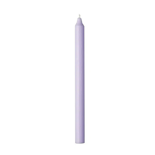 Kruunukynttilä Vaalea violetti 10kpl