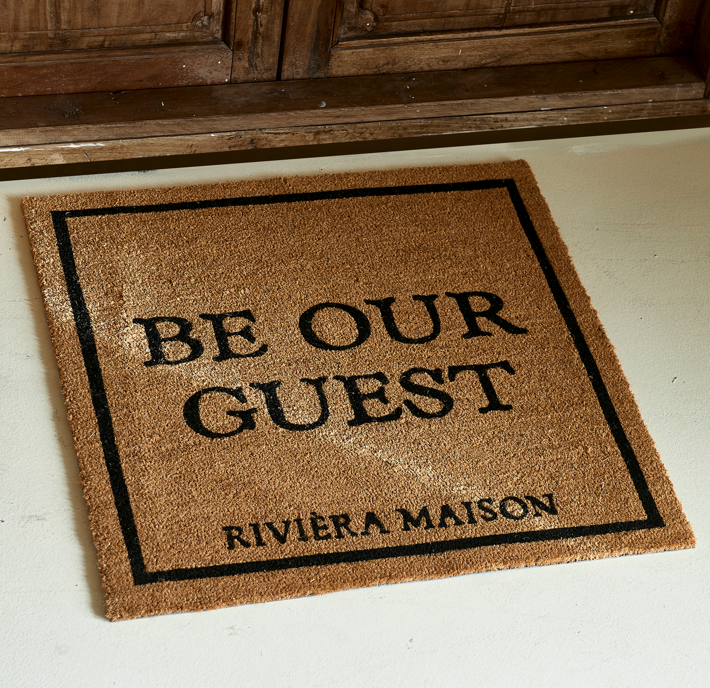 RM Doormat Guest 80x80 Riviera Maison