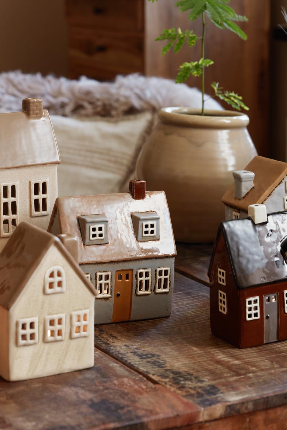 House Lantern Grey Ib Laursen