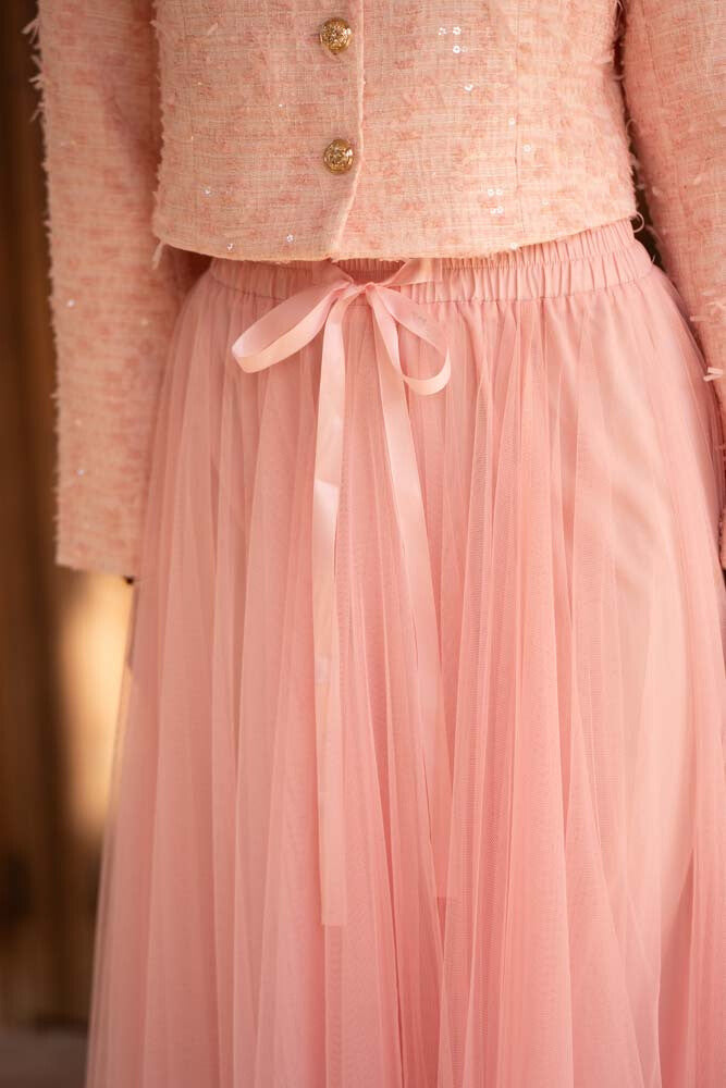 Tulle skirt Dark grey
