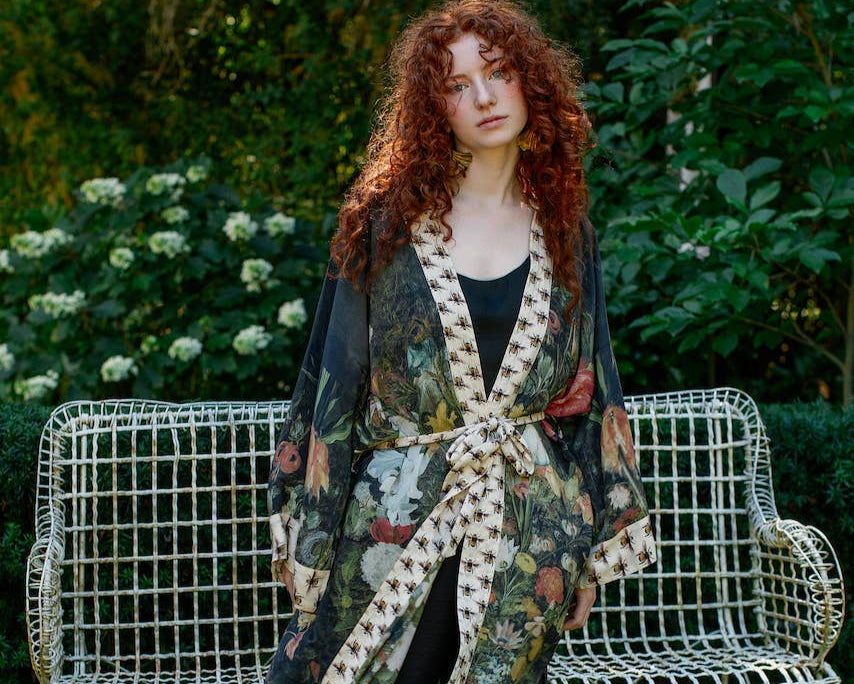 I Dream In Flowers Kimono