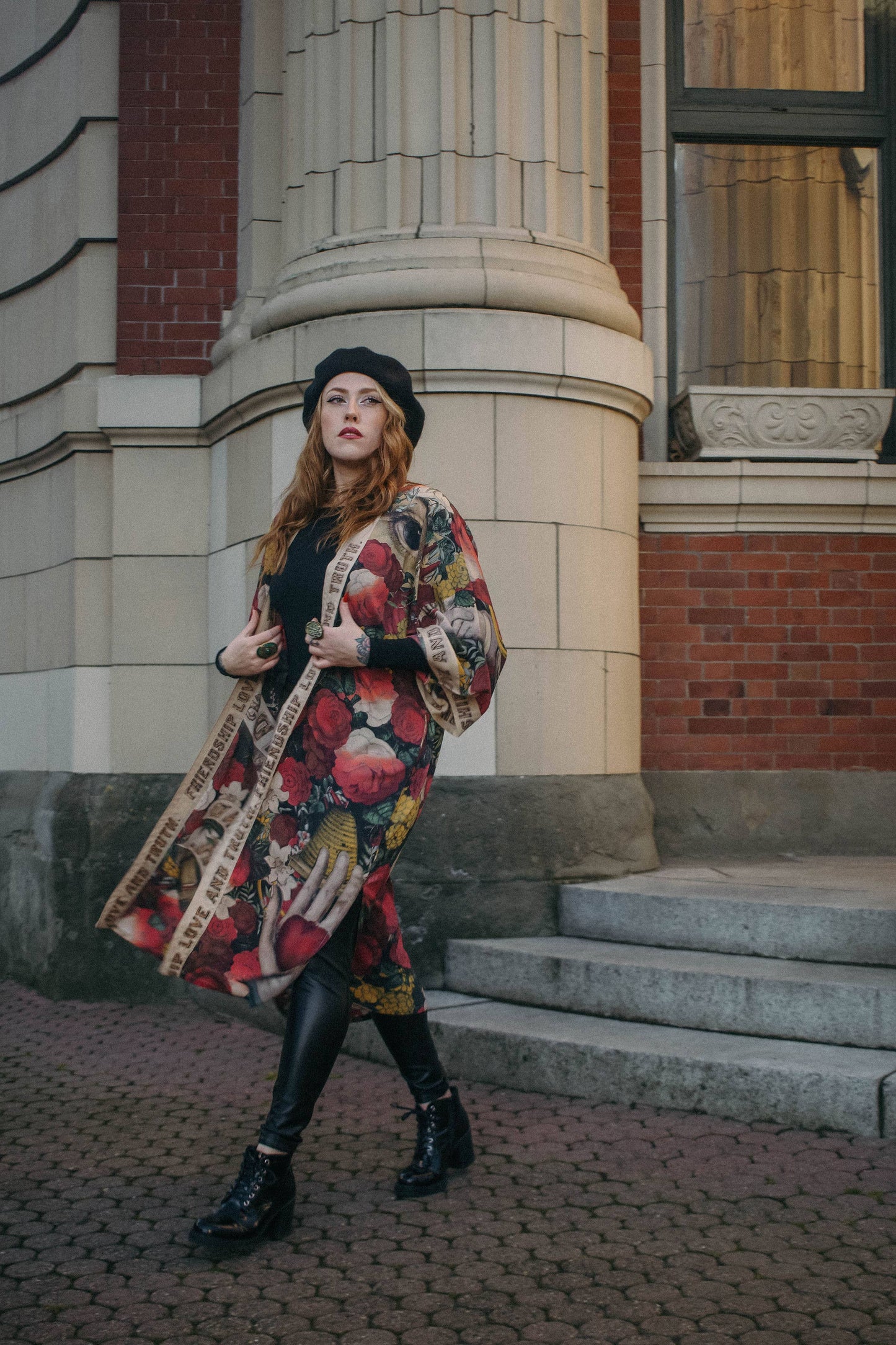 Friendship Love & Truth Kimono