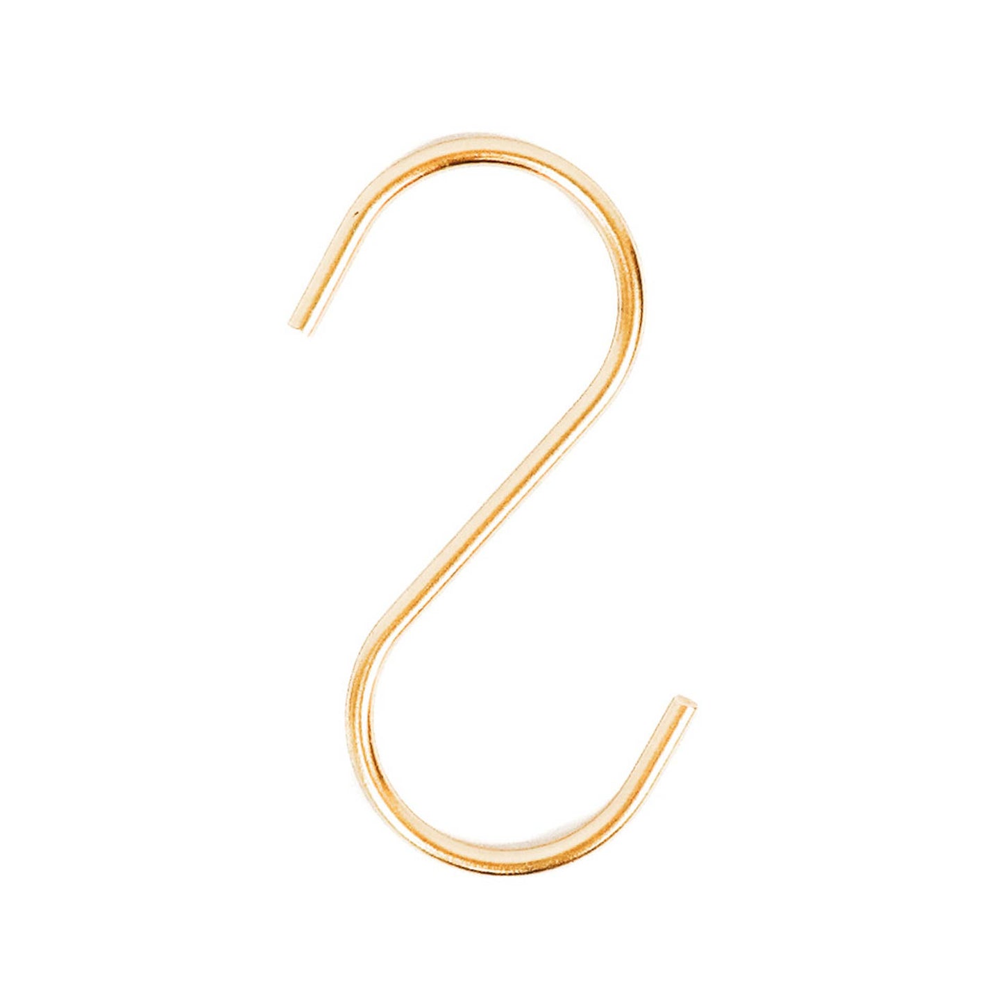 S-hook gold 6pcs 11x6x1cm
