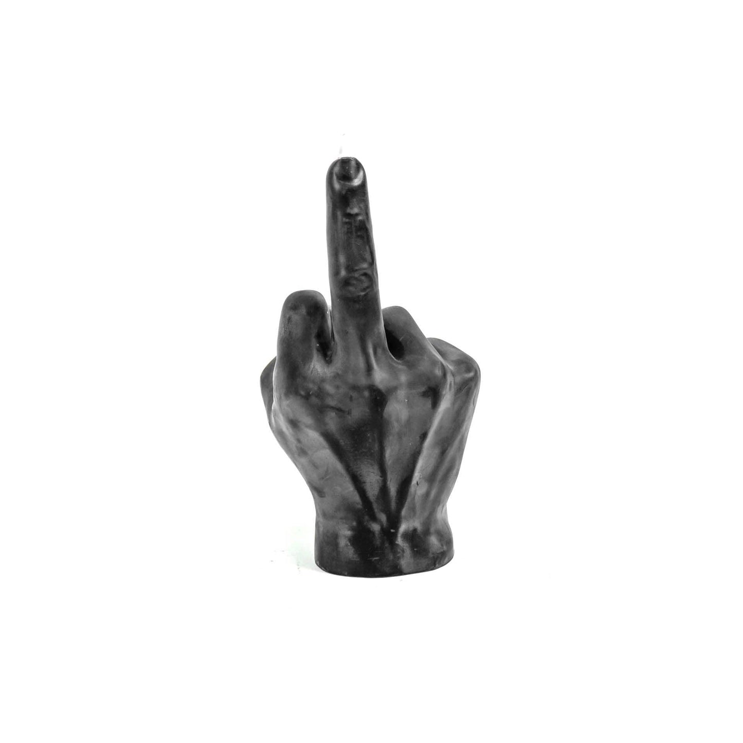 Candle Middle Finger, black 570g - 10x9x17cm