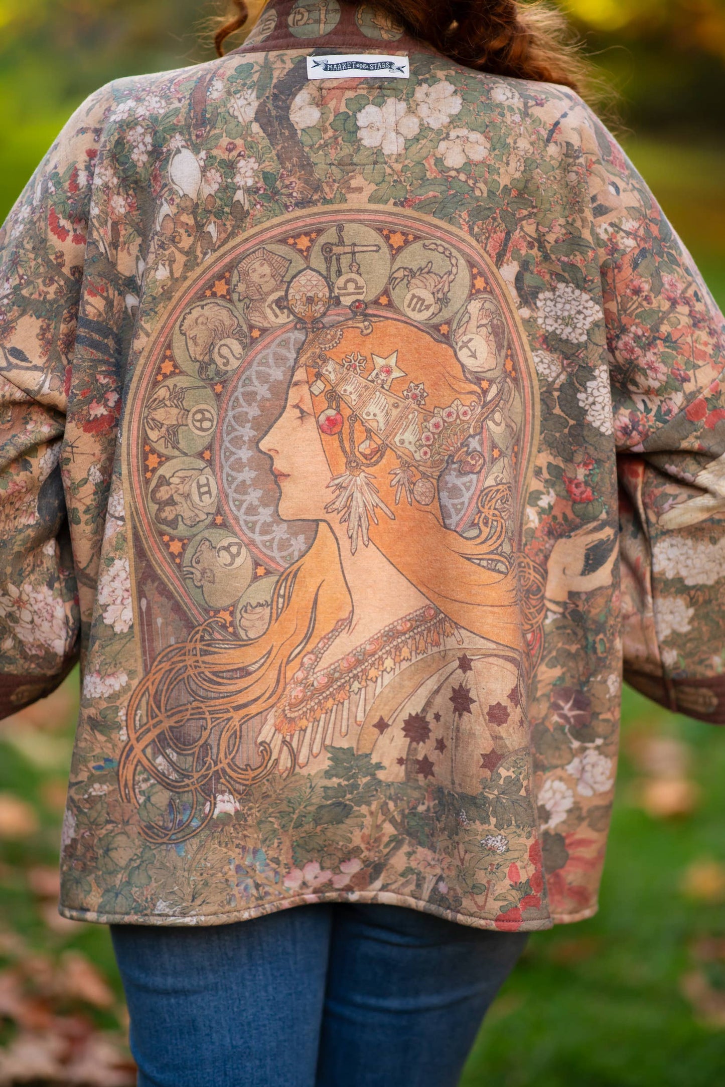 Dream Weaver Fleece Cottage Kimono