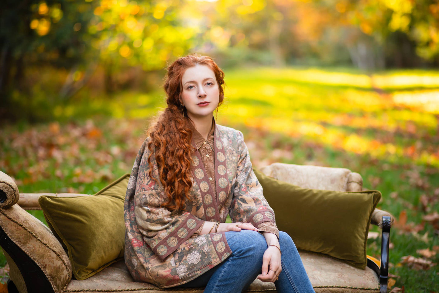 Dream Weaver Fleece Cottage Kimono