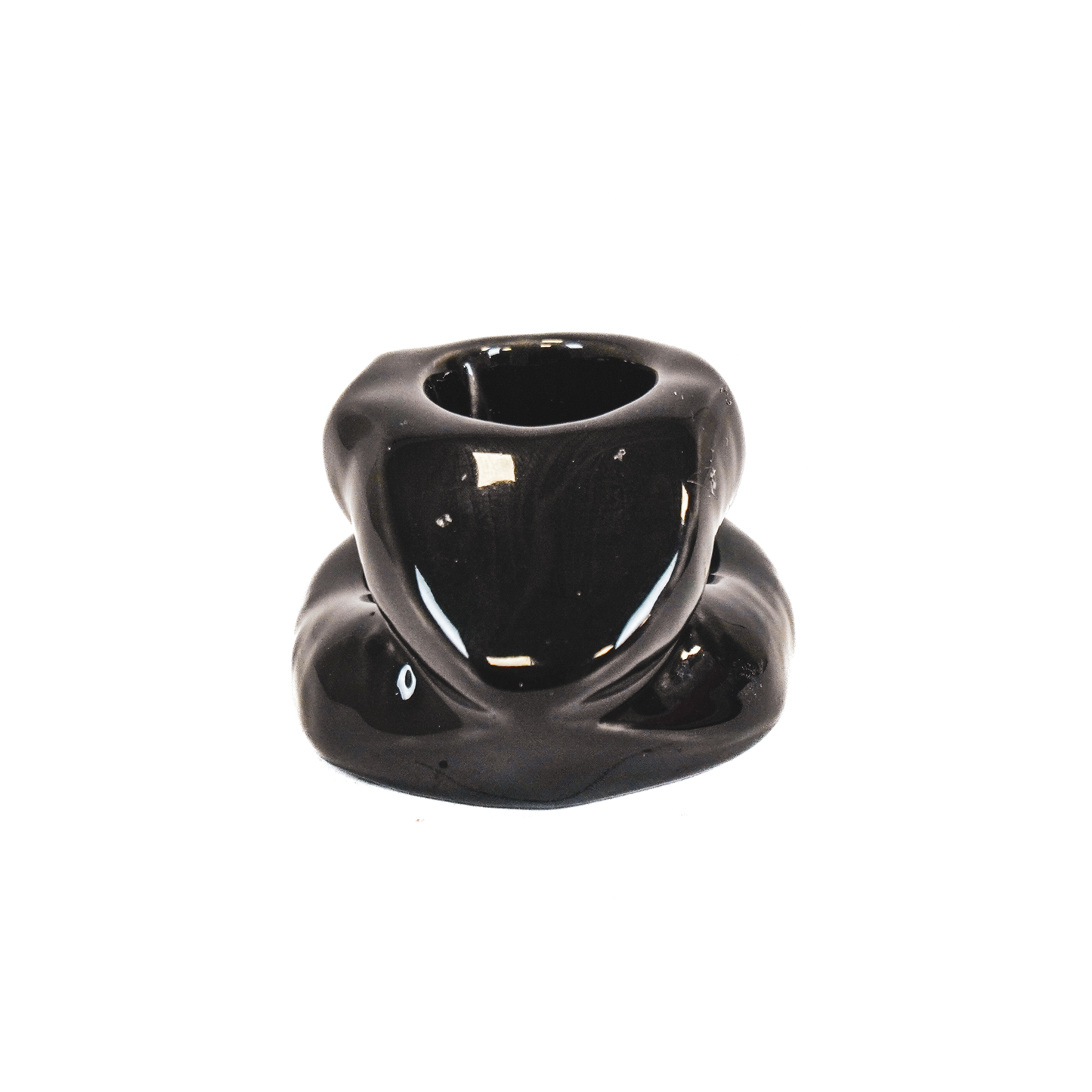 Candlestick Lips Don't Lie - Black -7x5.5x4cm