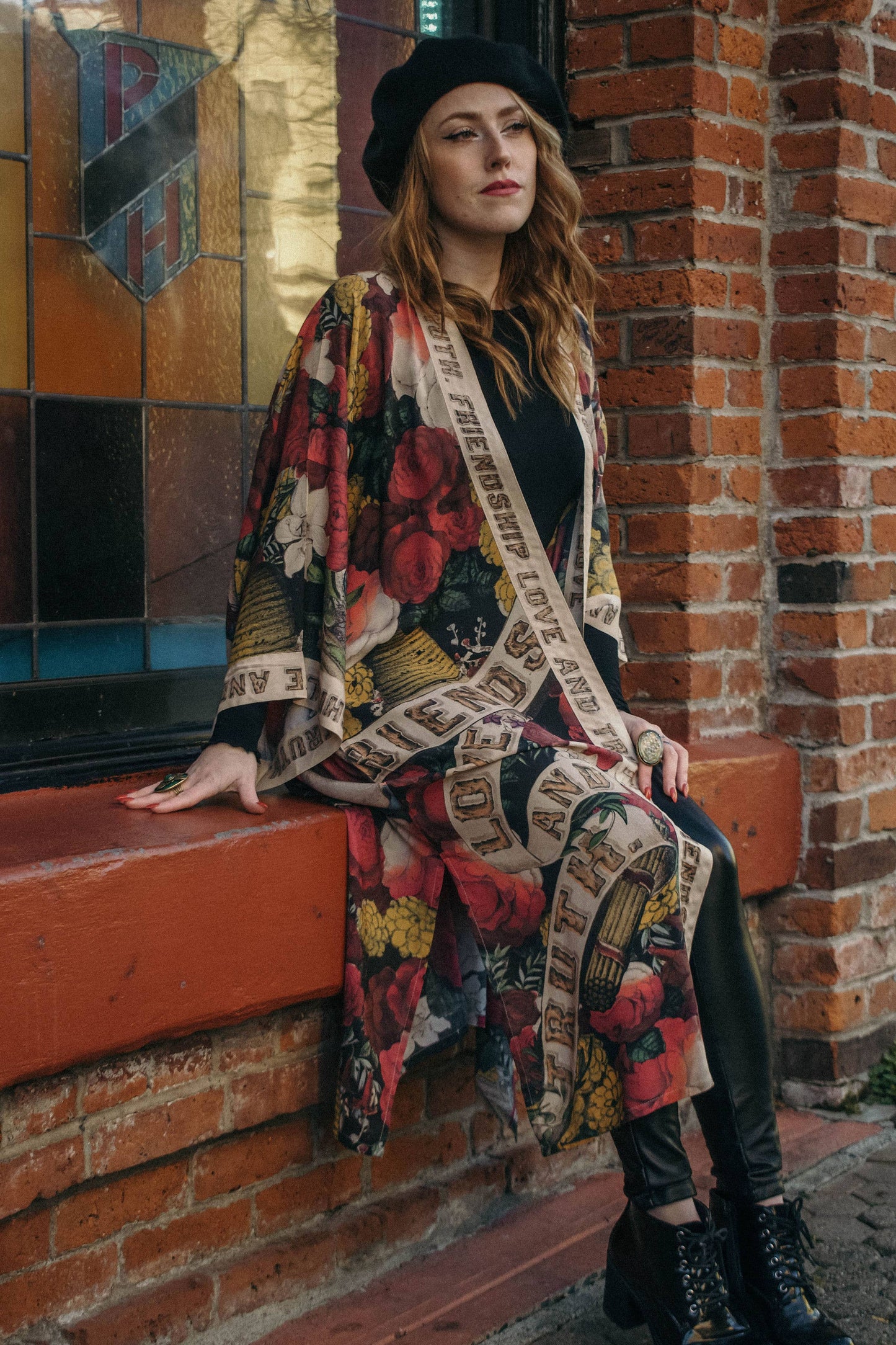 Friendship Love & Truth Kimono