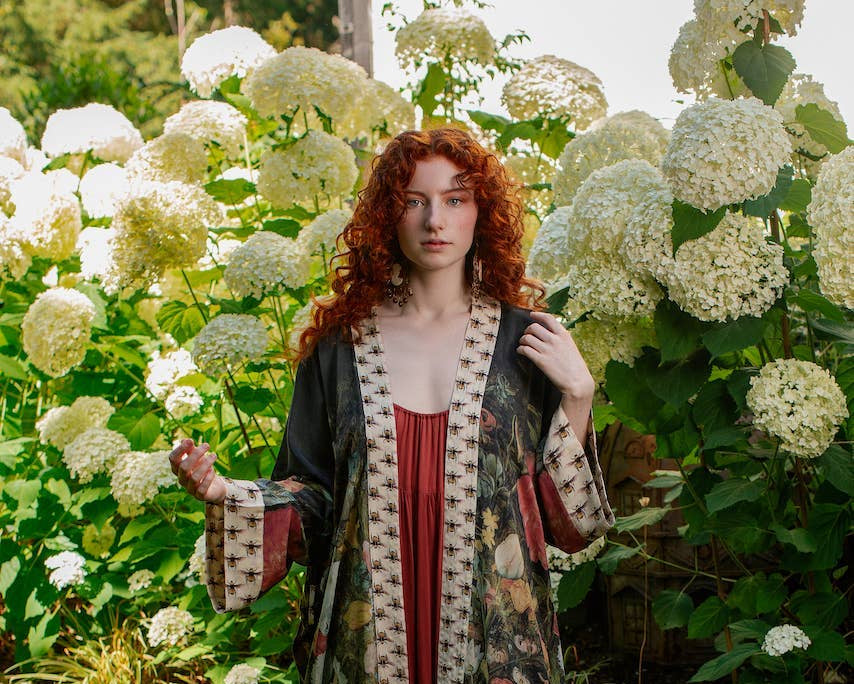 I Dream In Flowers Kimono