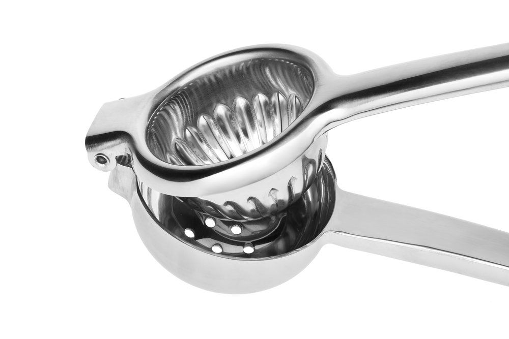 Sitruspuristin ruostumaton teräs 22 cm