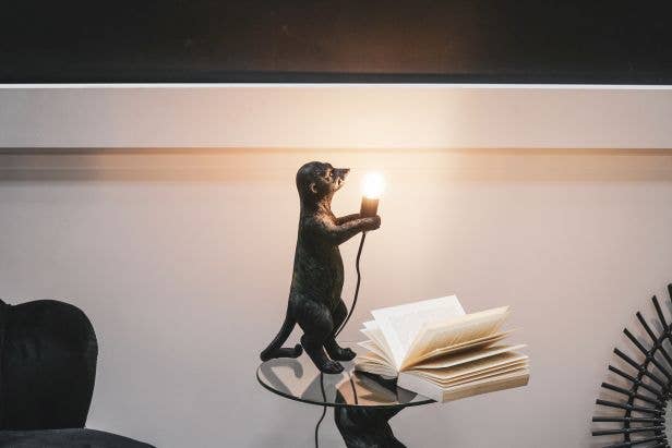 Mongoose lamp black