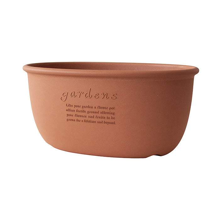 Kukkaruukku Eco Terracotta Ovaali 10l Hachiman