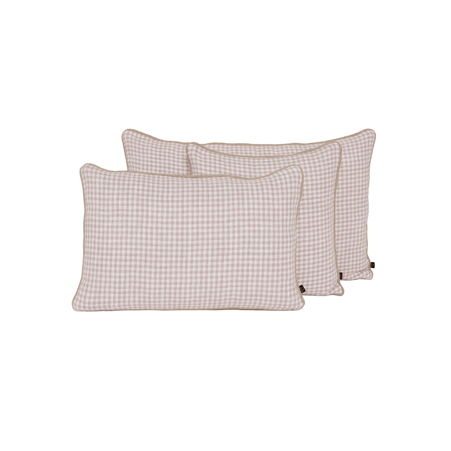 Linen cushion cover Calvi white 45x45cm Haomy