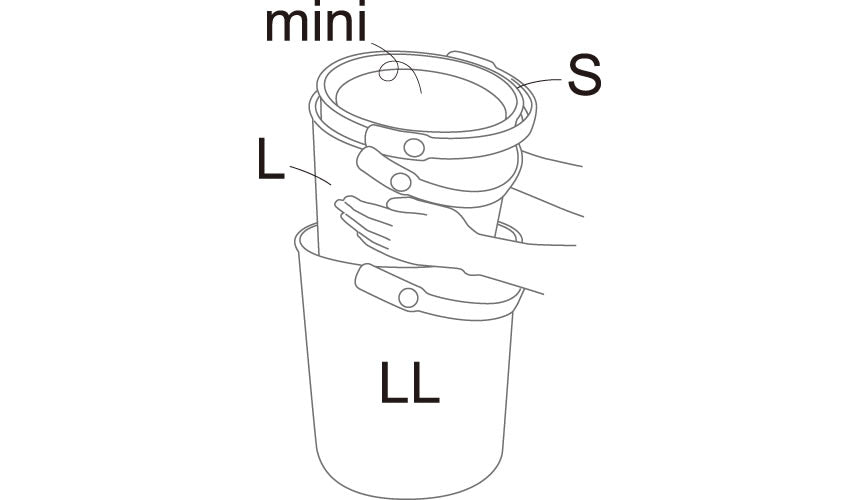Omnioutil bucket green Mini