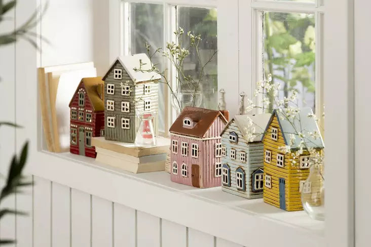 House Lantern Thorshavn Yellow Ib Laursen