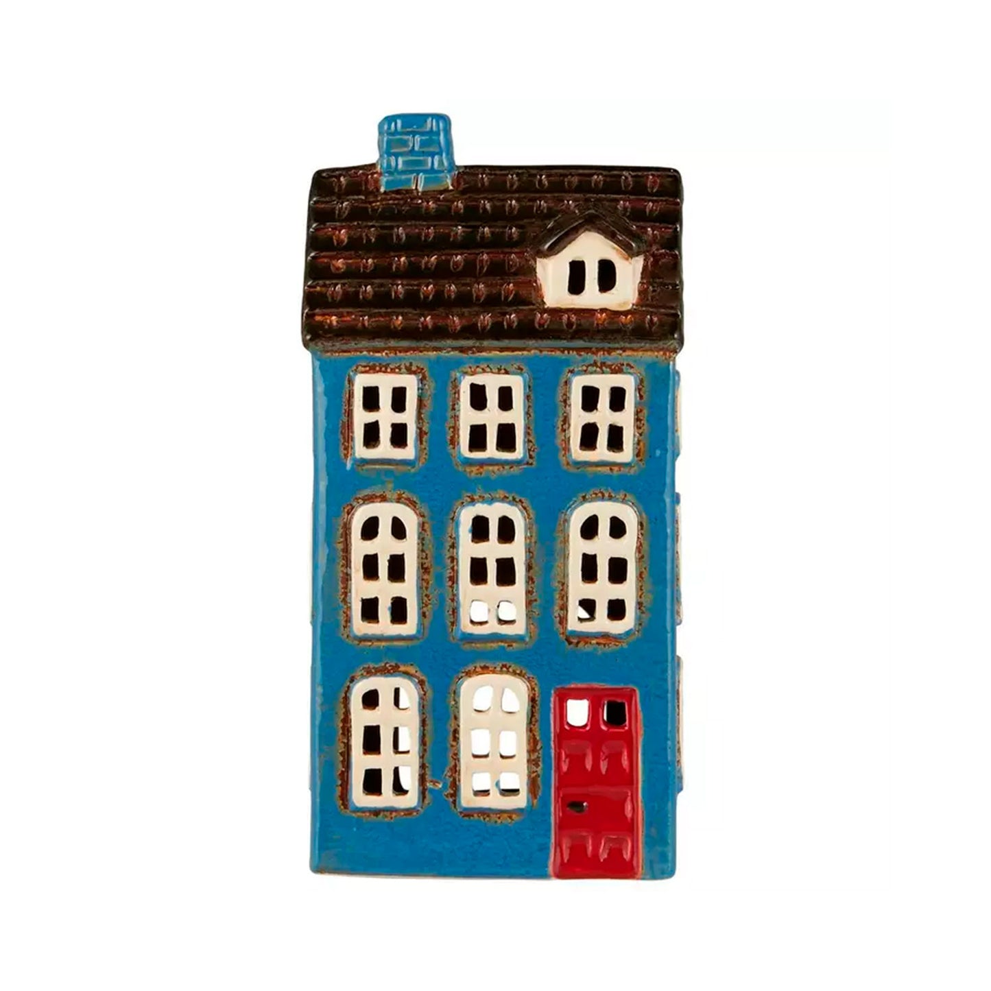 House Lantern My Home Town Blue Ib Laursen