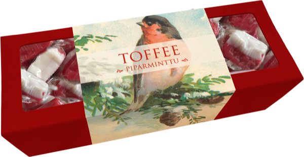 Toffee piparminttu - lintu 200g Sköna Ting