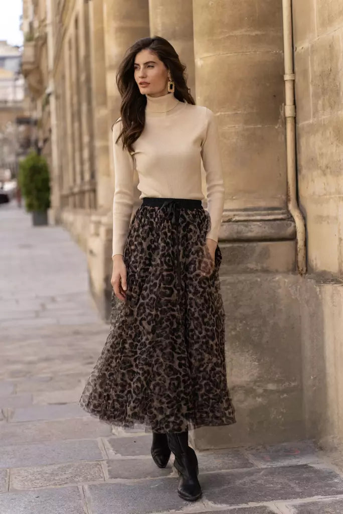 Tyllihame Leopardi Beige