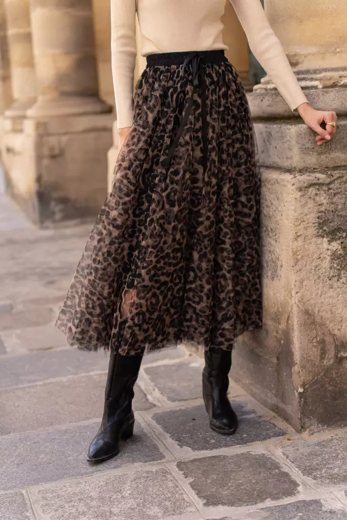 Tyllihame Leopardi Beige
