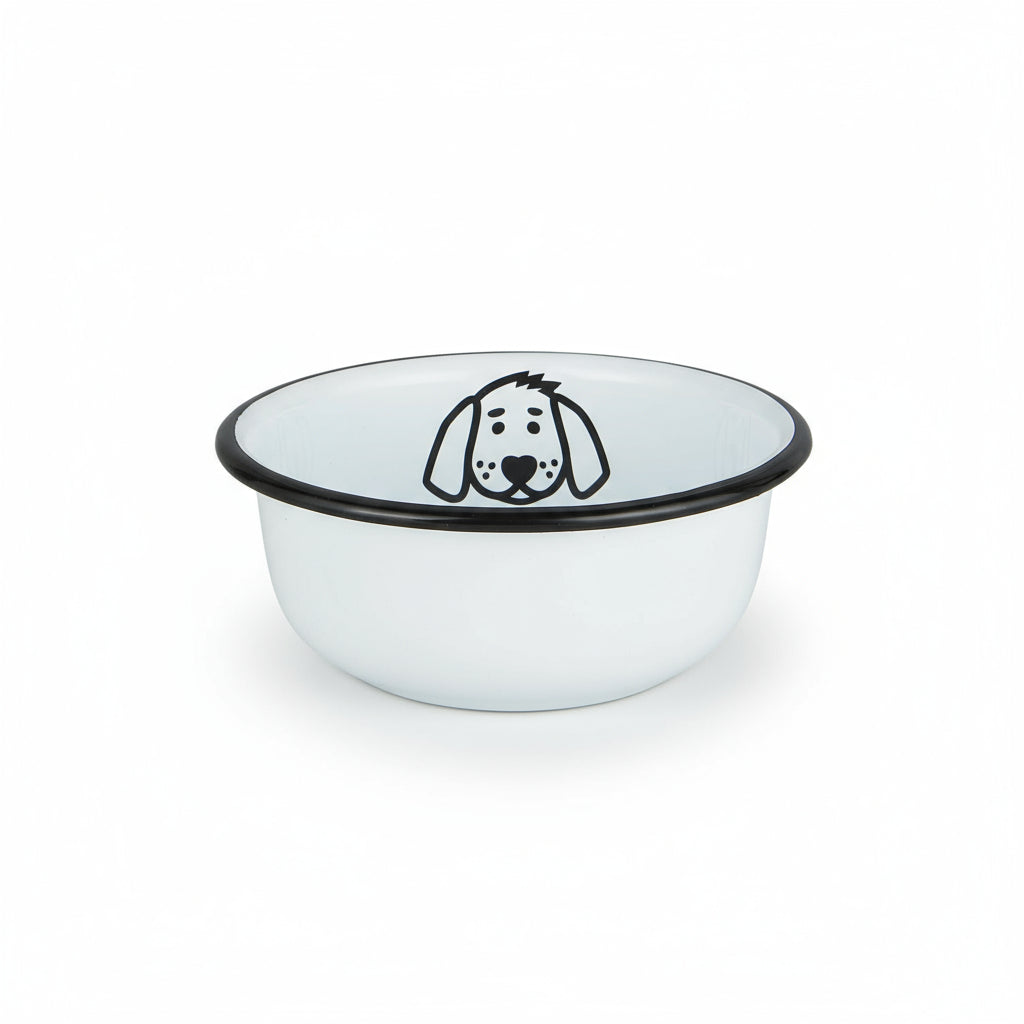 Koiran ruokakuppi emalia, mini